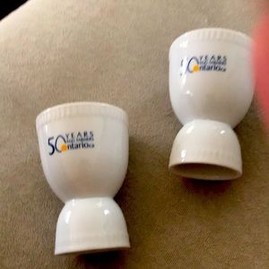 Porcelain celebratory egg cups